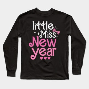 Little Miss New Year Long Sleeve T-Shirt